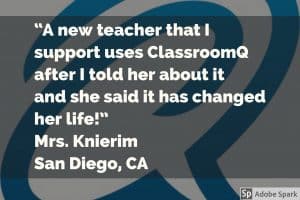 Teacher Testimonial!