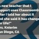 Teacher Testimonial!